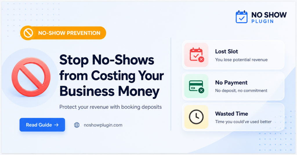 How to Stop No-Shows from Costing Your Business Money
